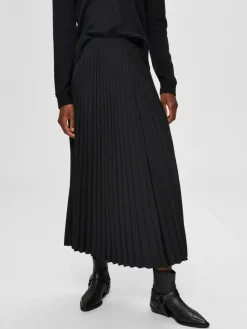 Alexis Midi Nederdel, Black, 40