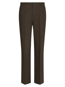 Alice Suit Bukser, Dark Brown, 40