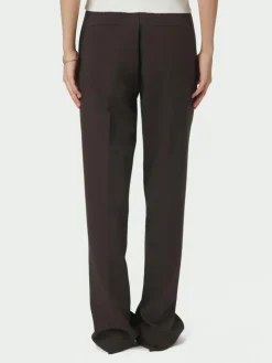 Alice Suit Bukser, Dark Brown, 40