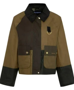 Alma Wax Jakke, Sand/Archive Olive/Beech, 38