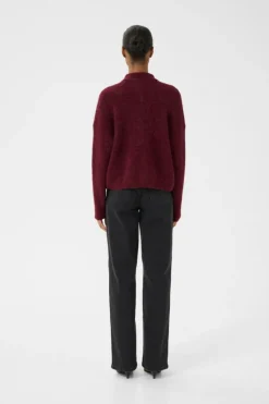 AlphaGZ Cardigan, Blood Red Melange, XL