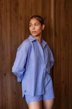 Alva Rhinestone Shorts, Persian Jewel, XL