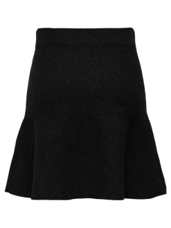 Ama Life Skater Nederdel, Black, M