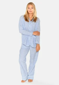 Amanda Natskjorte, English Manor Stripe, S