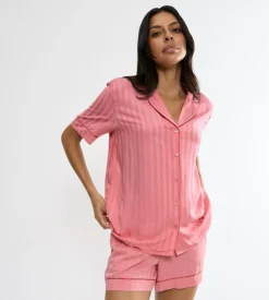 Amourette Natskjorte, Cherry Rose, 44