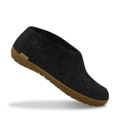 Ankelhøje Hjemmesko, Charcoal, 43