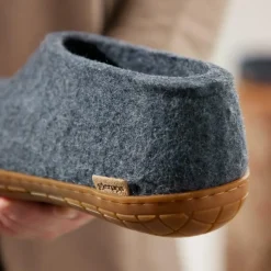 Ankelhøje Hjemmesko, Denim, 44