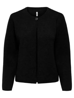 Anneli Life Strik Cardigan, Black, L