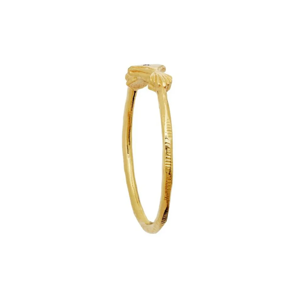 Annie Ring, Gold Plated, 57