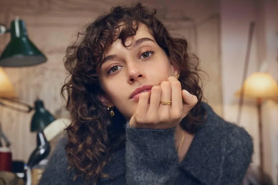 Annie Ring, Gold Plated, 57