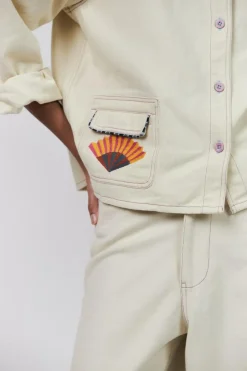 AprilLL Jakke, Creme, M