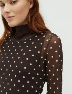 Aracelia-M Bluse, Java Dots, S