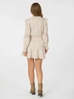 Aran S Voile Kjole, Ivory, 38