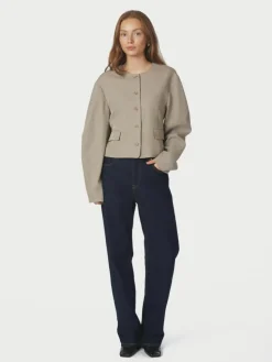 Aranti Structure Curve Jakke, Warm Grey, 36