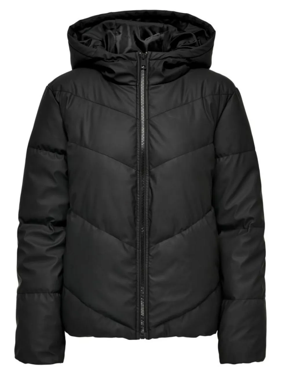 Arnhem Short Puffer Jakke, Black, XS