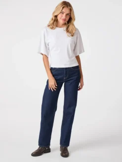 Asha Boxy T-shirt, White, 42