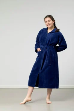 Assens Morgenkåbe, Dark Blue, M