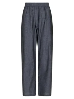 Astra Chambray Bukser, Sort, 36