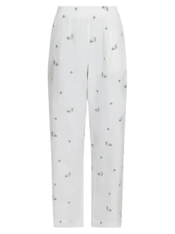 Astra Clean Flower Bukser, Hvid, 34