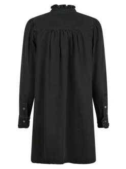 Ava Denim Kjole, Black, 38