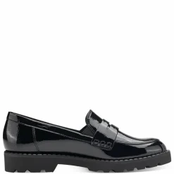 Badam Loafers, Black Patent, 38