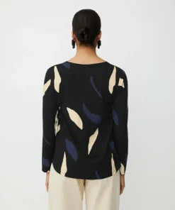 Badisna Jersey Top, Navy Blazer, L