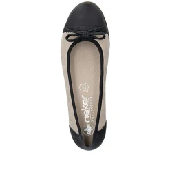 Ballerinasko, Schwarz/Jute, 42