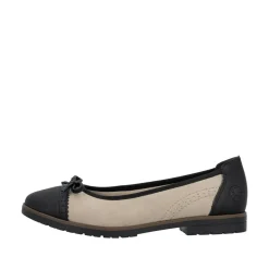 Ballerinasko, Schwarz/Jute, 42