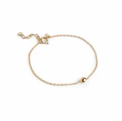 Balloon Armbånd, Gold Plated, 15+3 cm