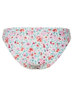 Baomi Bikini Briefs, Cloud Dancer/Watercolor Flower, L