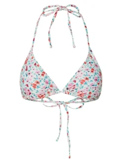 Baomi Bikinitop, Cloud Dancer/Watercolor Flower, XL