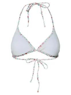 Baomi Bikinitop, Cloud Dancer/Watercolor Flower, XL