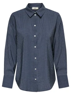 Barlie Life Skjorte, Navy Blazer/Cloud Dancer, M