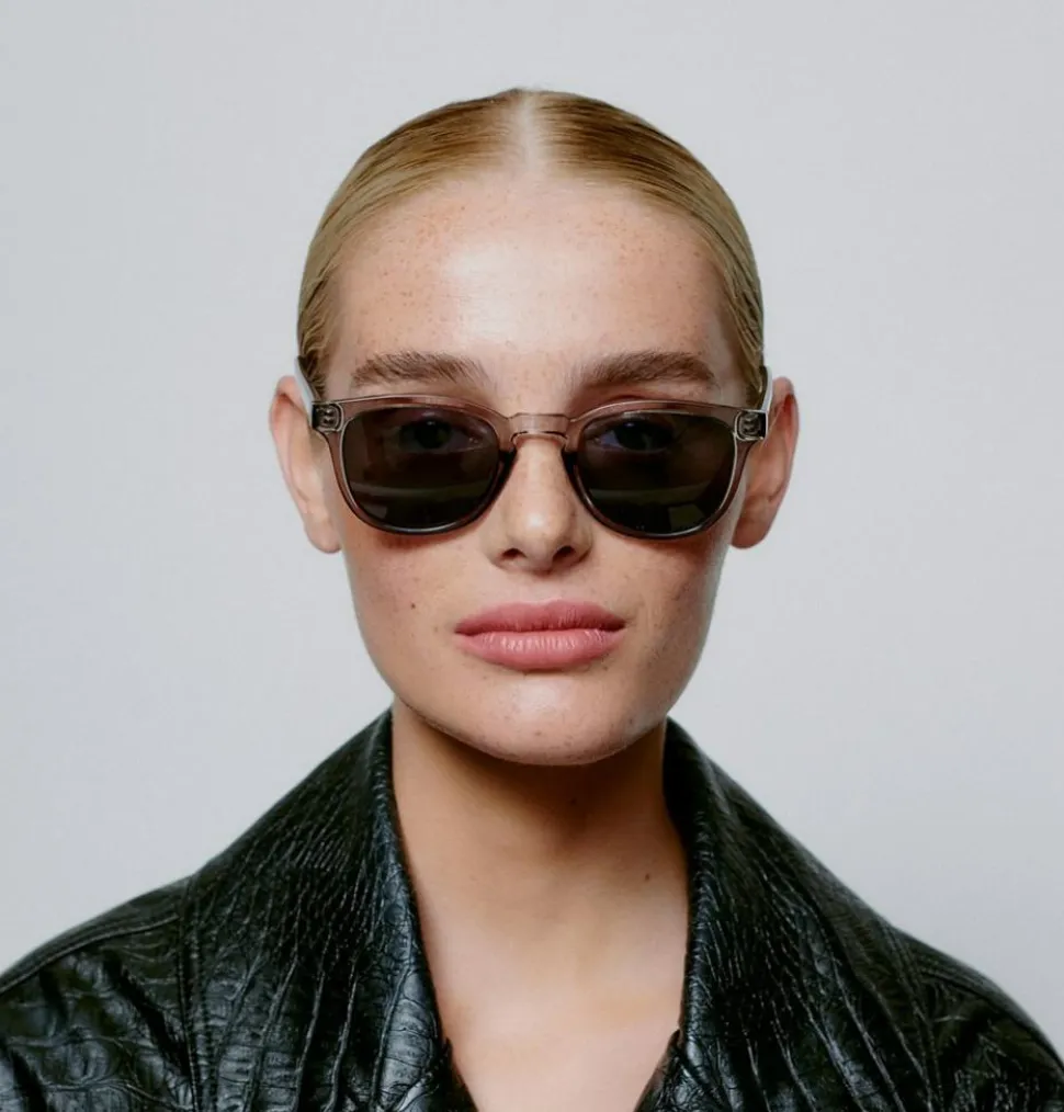 Bate Solbriller, Grey Transparent