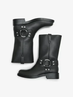 Bax-1 Biker Støvler, Black, 39