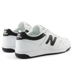 BB480 Sneakers, White/Black, 40