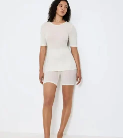 Beauty Layers Top, Ecru White, XL