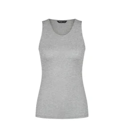 Beauty Layers Top, Medium Grey Melange, XL