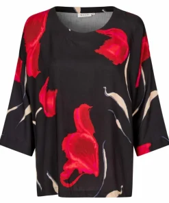 Becca Bluse, Haute Red, L