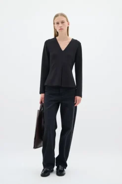 BecentIW Bluse, Black, XL