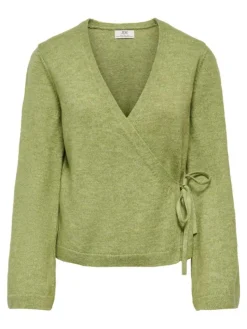 Becky Wrap Cardigan, Fern, M