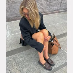 Become You Loafers, Brown, 42