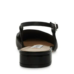 Belinda Slingback Ballerinasko, Black Leather, 37