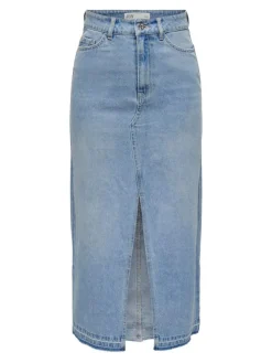 Bella Denimnederdel, Light Blue Denim, L