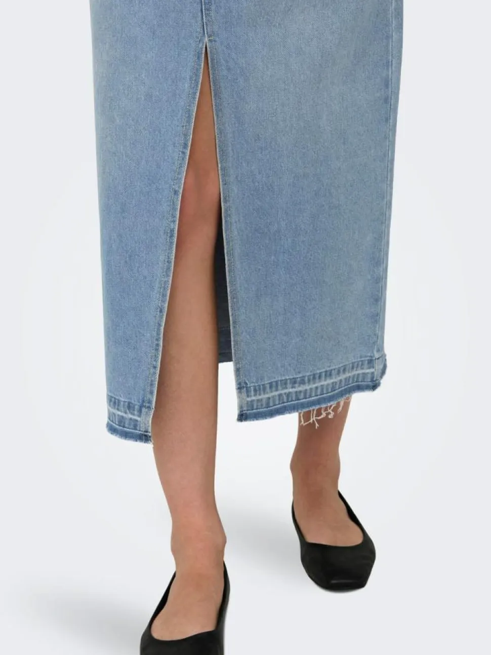 Bella Denimnederdel, Light Blue Denim, L