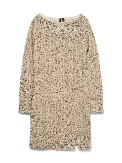 Bella Kort Kjole, Pumice Stone, M