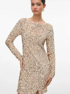 Bella Kort Kjole, Pumice Stone, M