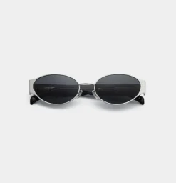 Bella Solbriller, Silver Black