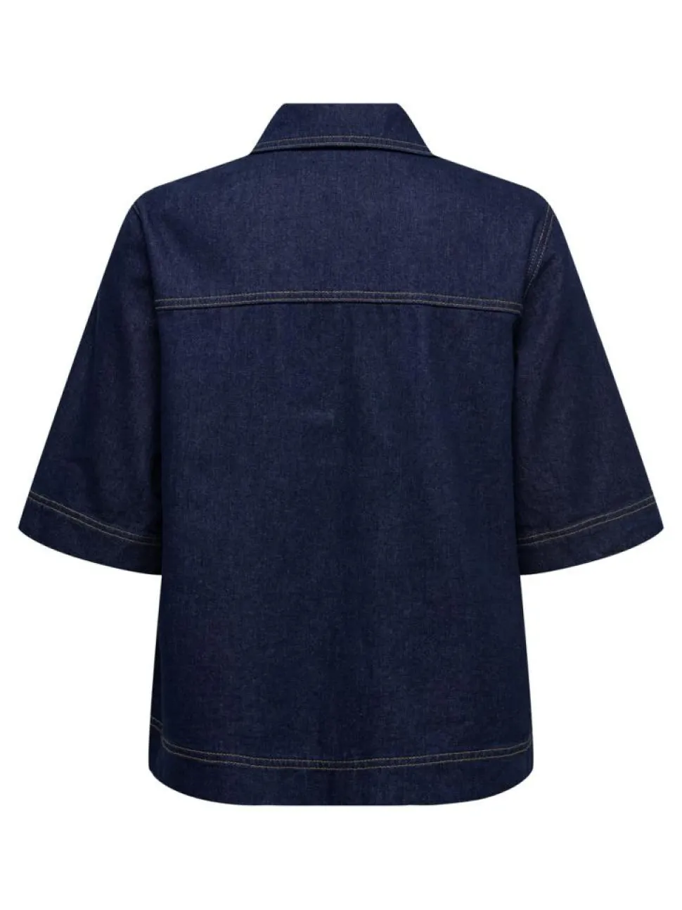 Belle Denimskjorte, Dark Blue Denim Rinse, M