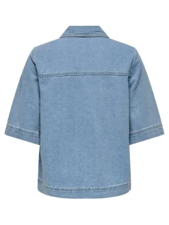 Belle Denimskjorte, Light Blue Denim, M